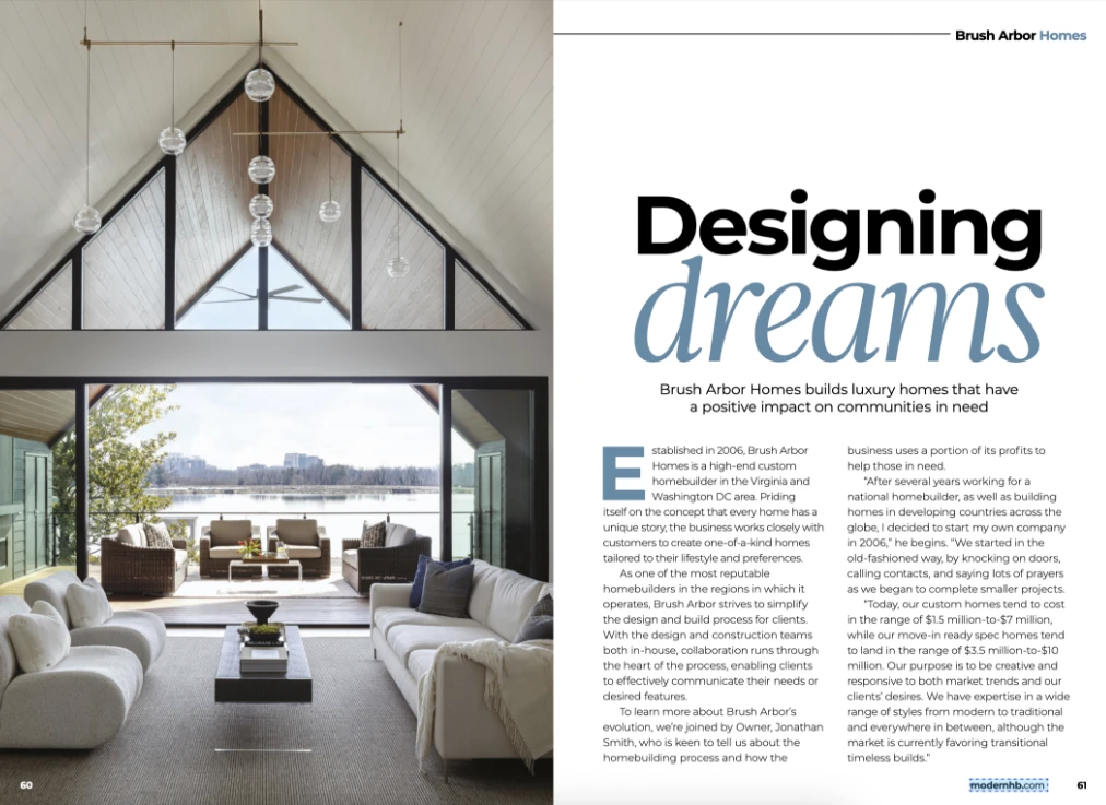 modern home builders magazine